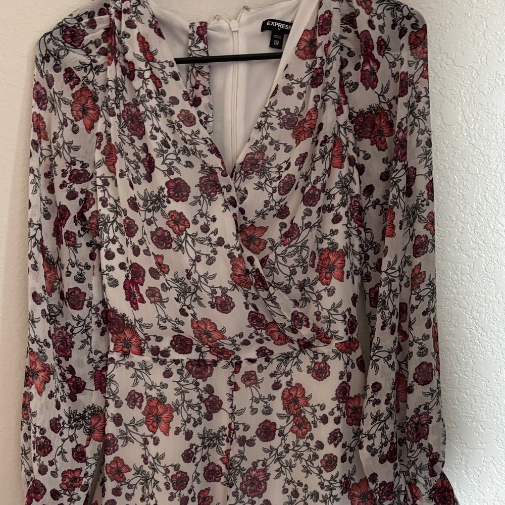 Express Red and Black romper